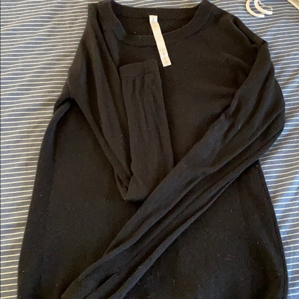 Lululemon Black Sweater
